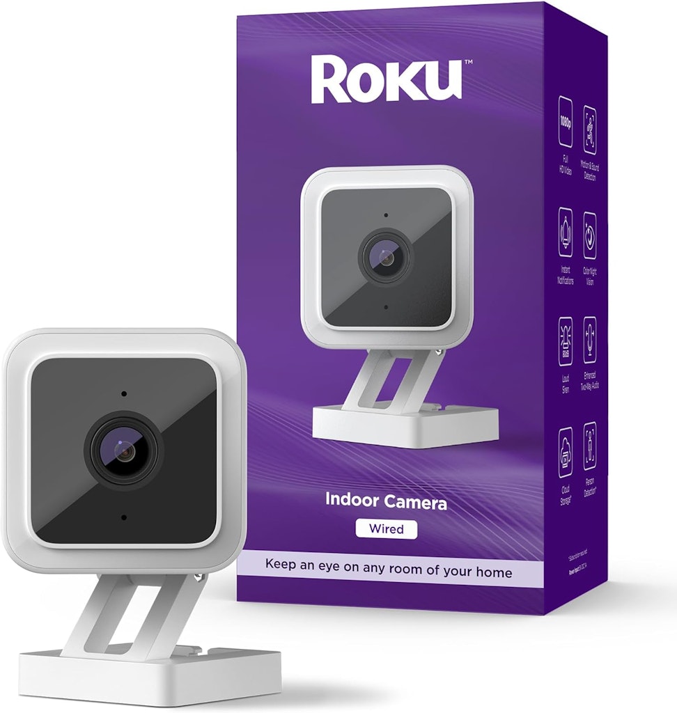 Roku 1080p Indoor Security Camera: $15