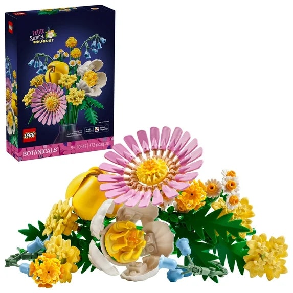 LEGO Botanicals Petite Sunny Bouquet Flower Set: $24
