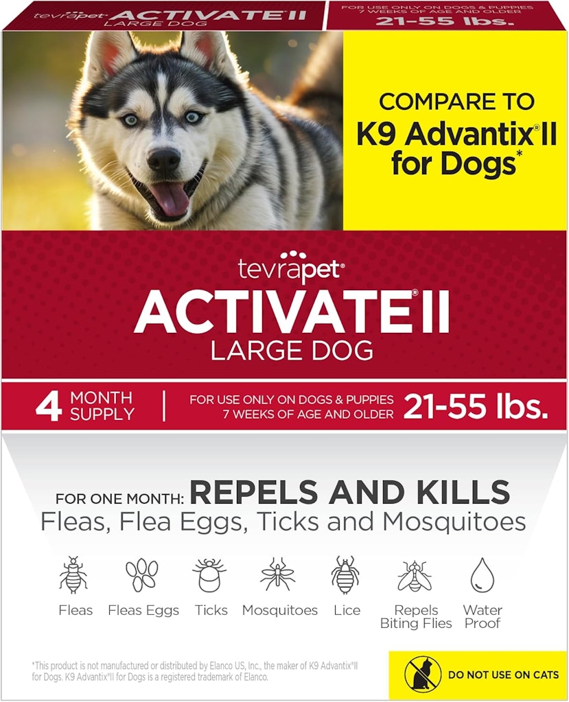 TevraPet Activate II Flea and Tick Prevention for Dogs: $18 via Subscribe & Save w/ Prime