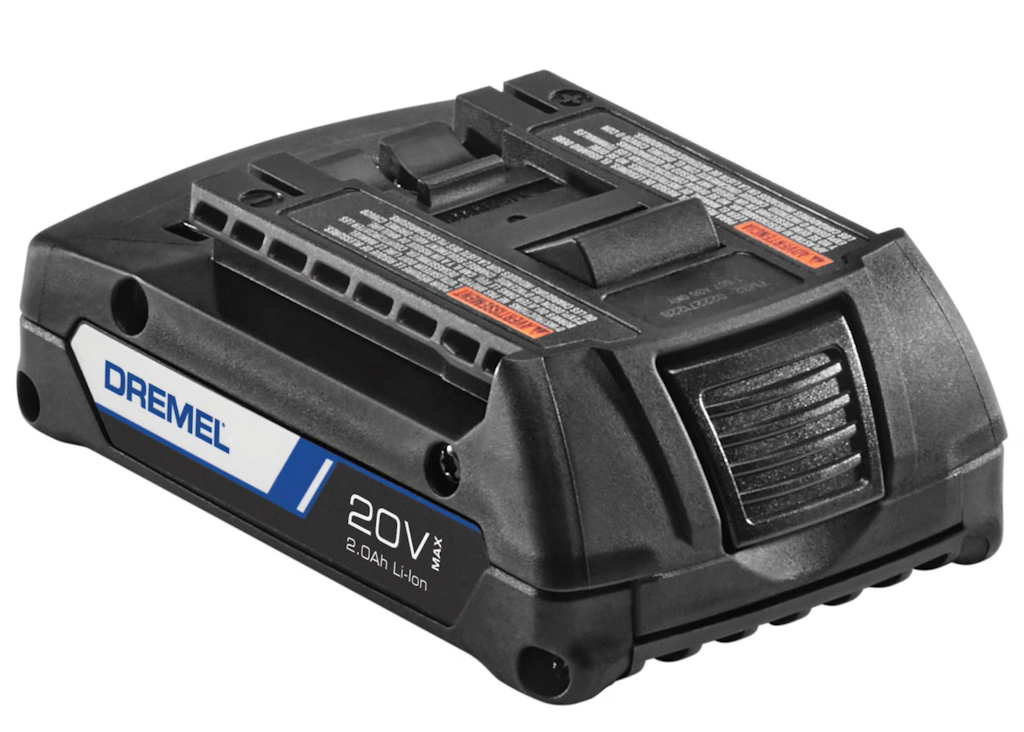 Dremel 20V Rechargeable Lithium-Ion 2.0A Battery for Dremel 20V Tools: $26.50