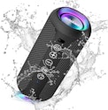 24W Waterproof Bluetooth Speaker with LED Lights for $30 + free shipping