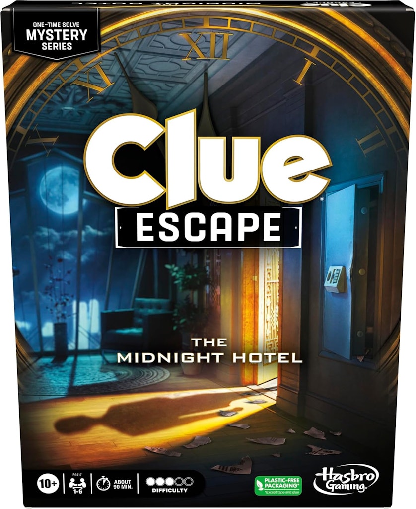 Hasbro Clue Escape: The Midnight Hotel Board Game: $10.19
