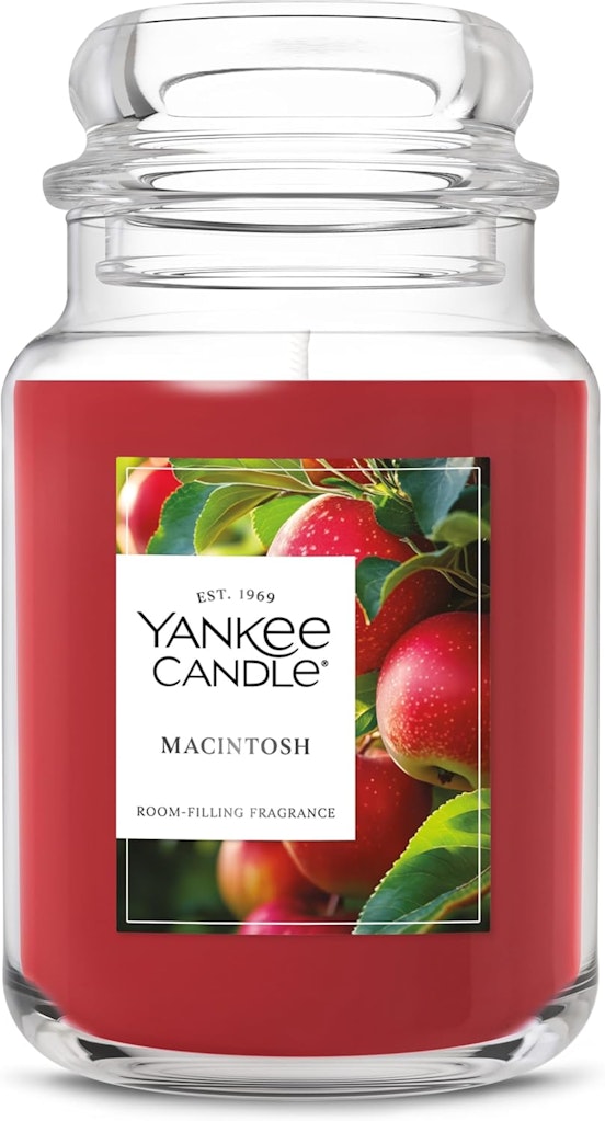 Yankee Candle 22-oz. Macintosh Fall Scented Candle: $14 via Subscribe & Save w/ Prime