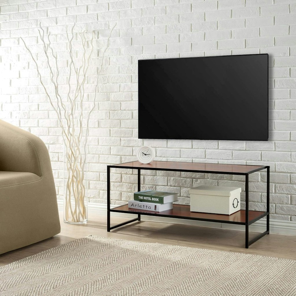 Zinus 40" TV Stand with Shelf: $25 Zinus 40" TV Stand with Shelf: $25