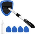 AstroAI Windshield Cleaner with Microfiber Pads and Extendable Handle for $9 + free shipping
