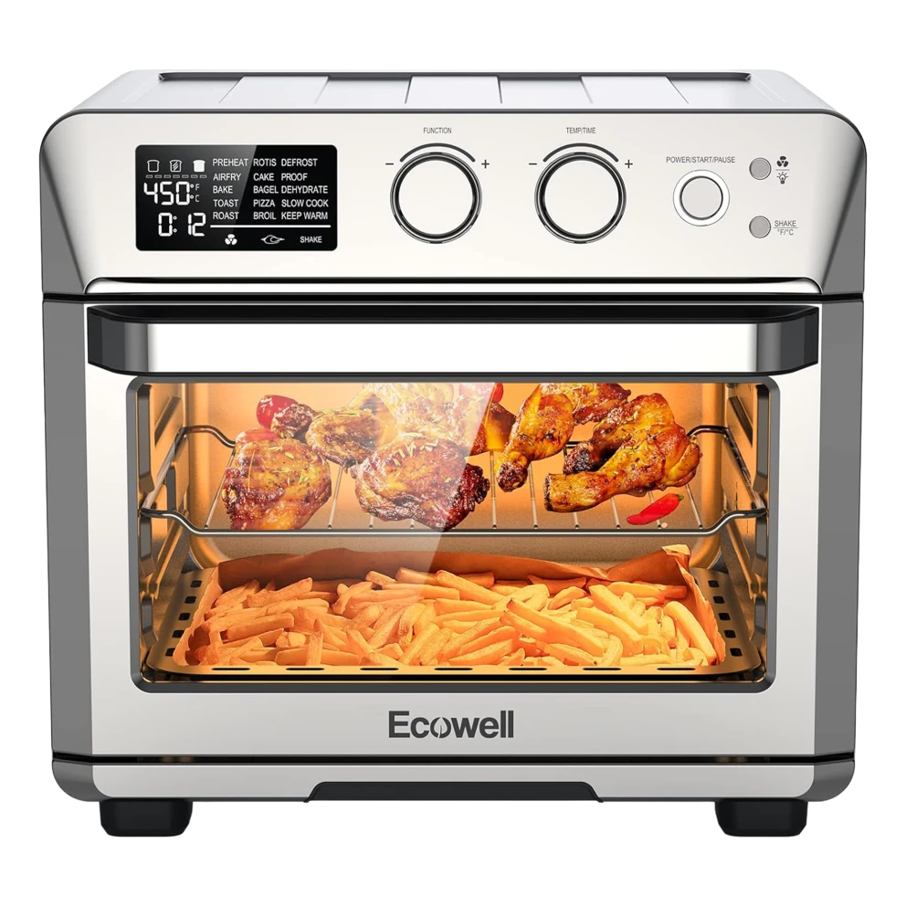Ecowell 26.4-Quart 15-in-1 Air Fryer Oven: $70