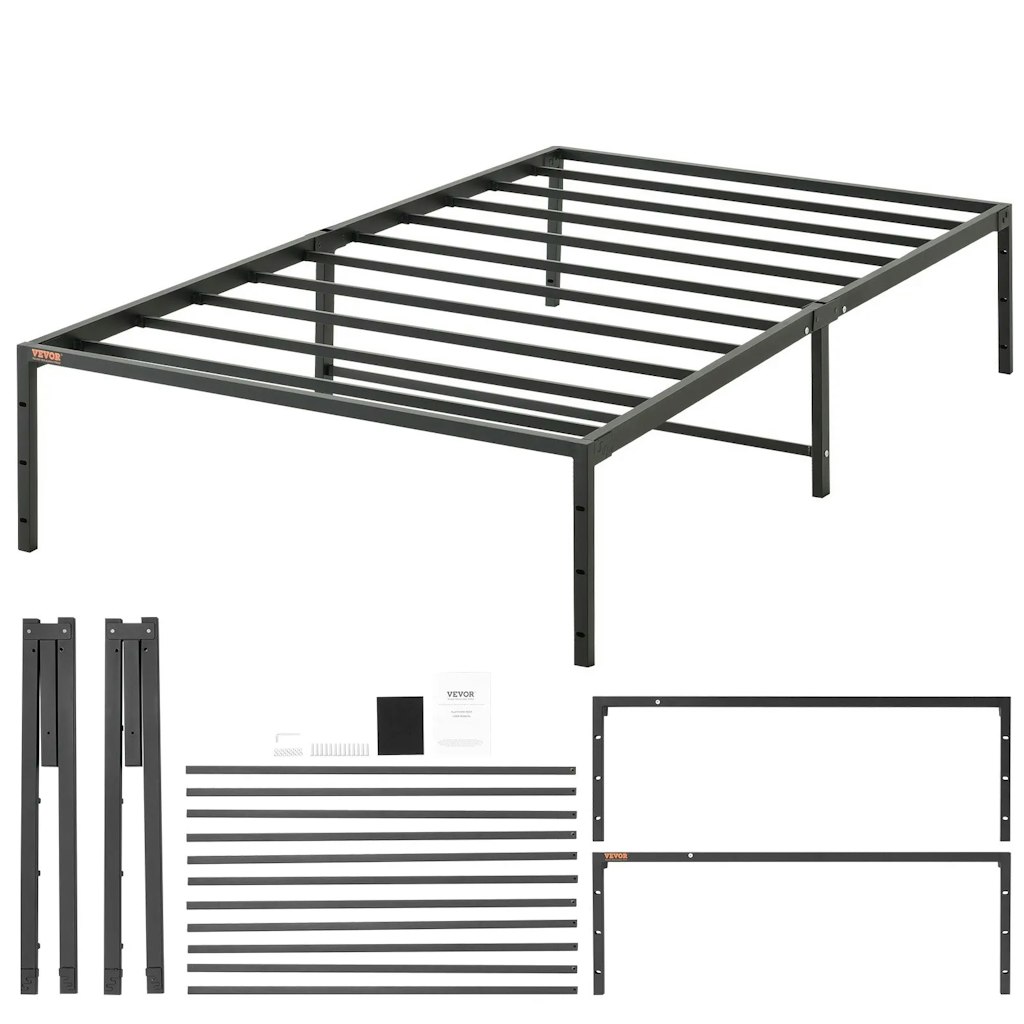 Vevor 14" Twin Metal Bed Frame: $50 in cart