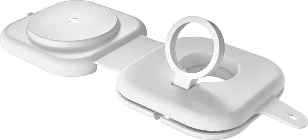 Best Buy Essentials 2-in-1 Magnetic Wireless Charging Pad for iPhone w/ Apple Watch Holder: $5.99 Best Buy Essentials 2-in-1 Magnetic Wireless Charging Pad for iPhone w/ Apple Watch Holder: $5.99