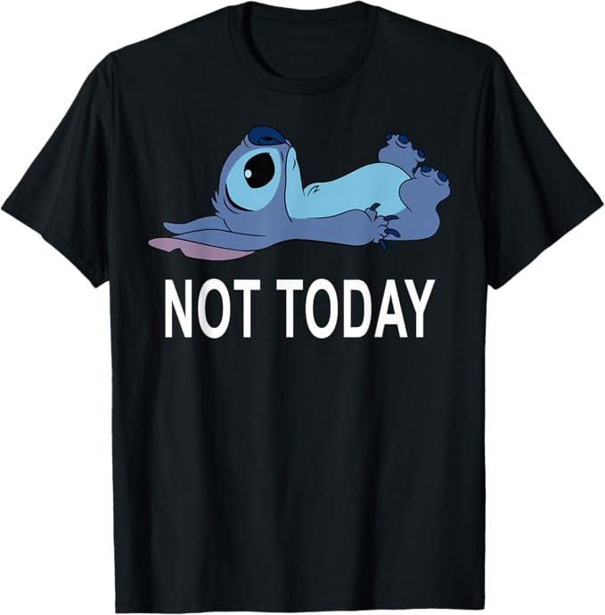 Disney Men's or Women's Lilo & Stitch Not Today Stitch T-Shirt: $17 w/ Prime