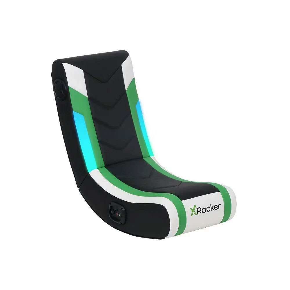 X Rocker Horizon RGB Lighting 2.0 Wired Floor Rocker Gaming Chair: $40