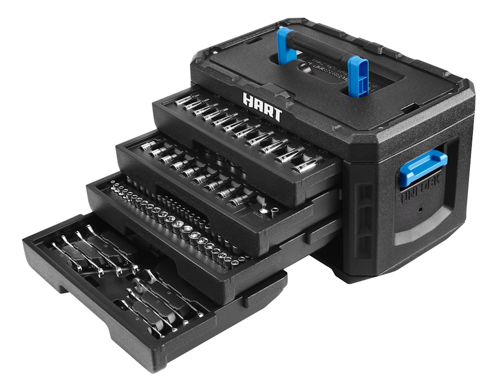Hart 215-Piece Mechanics Tool Set: $108 Hart 215-Piece Mechanics Tool Set: $108