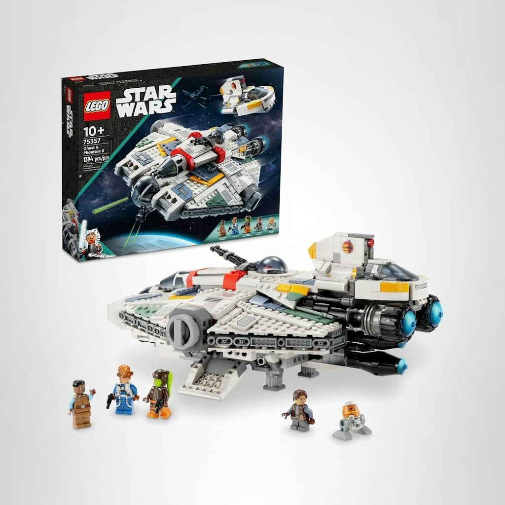 LEGO Star Wars Ahsoka Ghost and Phantom II Building Set: $112
