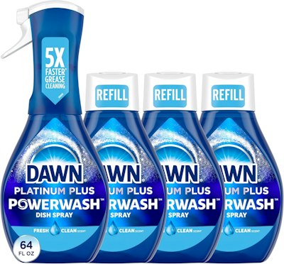 Dawn Ultra Platinum Powerwash 16-oz. Spray w/ 3 Refills for $11 w/ Prime + free shipping