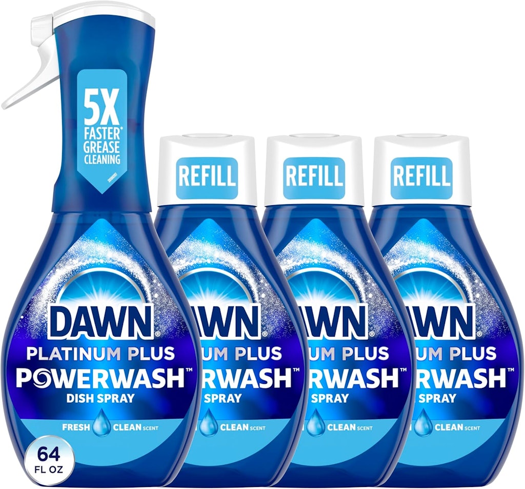Dawn Ultra Platinum Powerwash 16-oz. Spray w/ 3 Refills: $11 via Subscribe & Save w/ Prime
