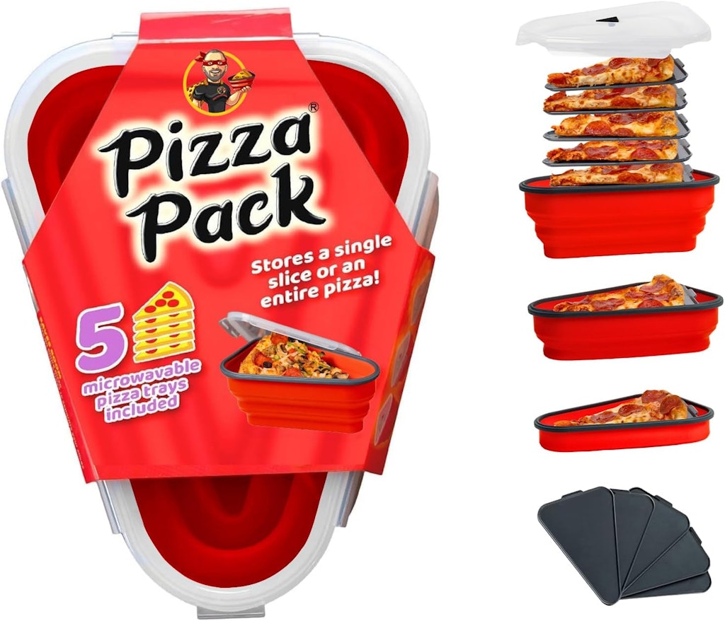 The Perfect Pizza Pack Reuseable Pizza Storage Container: $21 w/ Prime