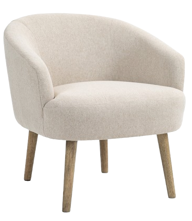 Mainstays Curved Textured Accent Chair: $85 Mainstays Curved Textured Accent Chair: $85