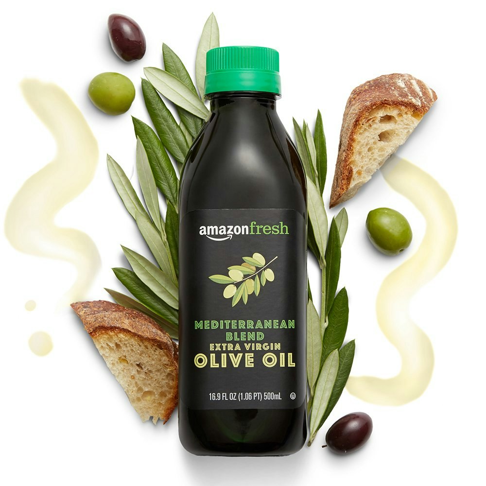 Amazon Fresh 16.9-oz. Extra Virgin Olive Oil: $4.40 via Sub. & Save