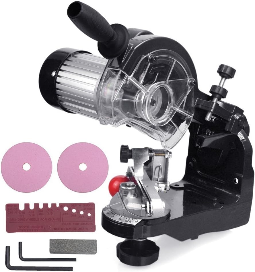 Vevor 1/8" and 3/16" Electric Chainsaw Sharpener: $82 w/ Prime Vevor 1/8" and 3/16" Electric Chainsaw Sharpener: $82 w/ Prime