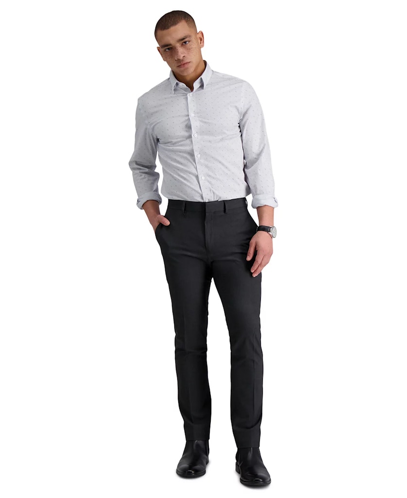 Kenneth Cole Reaction Men's Gabardine Skinny Performance Stretch Flat-Front Dress Pants: $20 Kenneth Cole Reaction Men's Gabardine Skinny Performance Stretch Flat-Front Dress Pants: $20