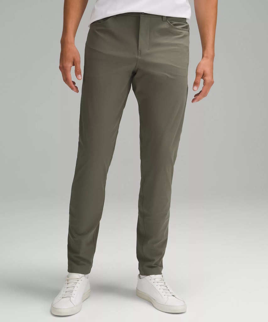 lululemon Men's ABC Slim-Fit Warpstreme 5 Pocket Pant: $64