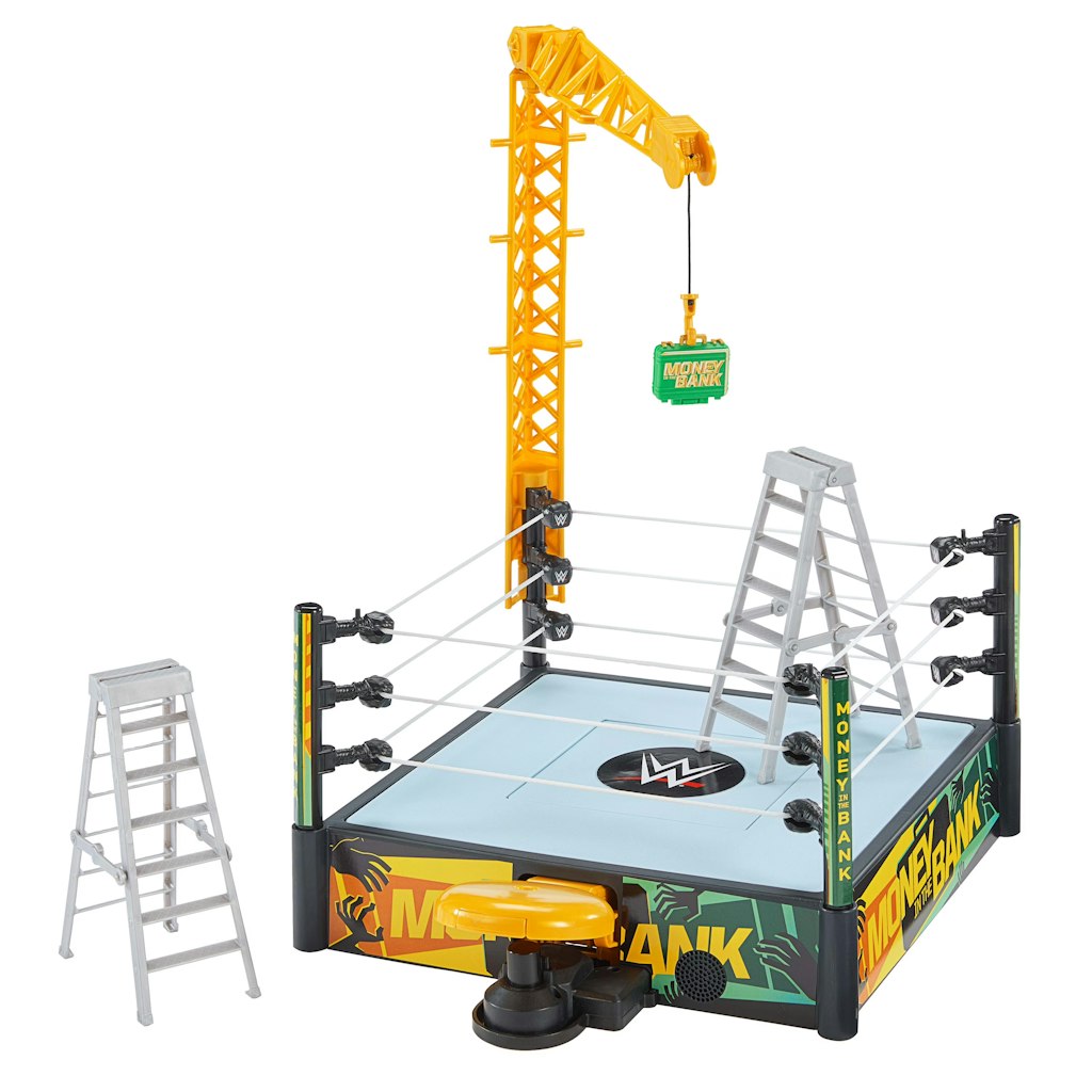 WWE Money In the Bank Cash-In Ring Playset: $20 WWE Money In the Bank Cash-In Ring Playset: $20