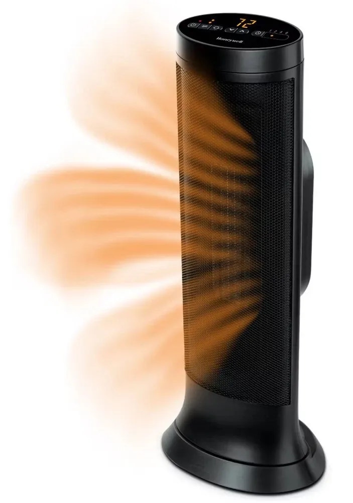 Open Box Honeywell Slim Ceramic Tower Heater: $27.19