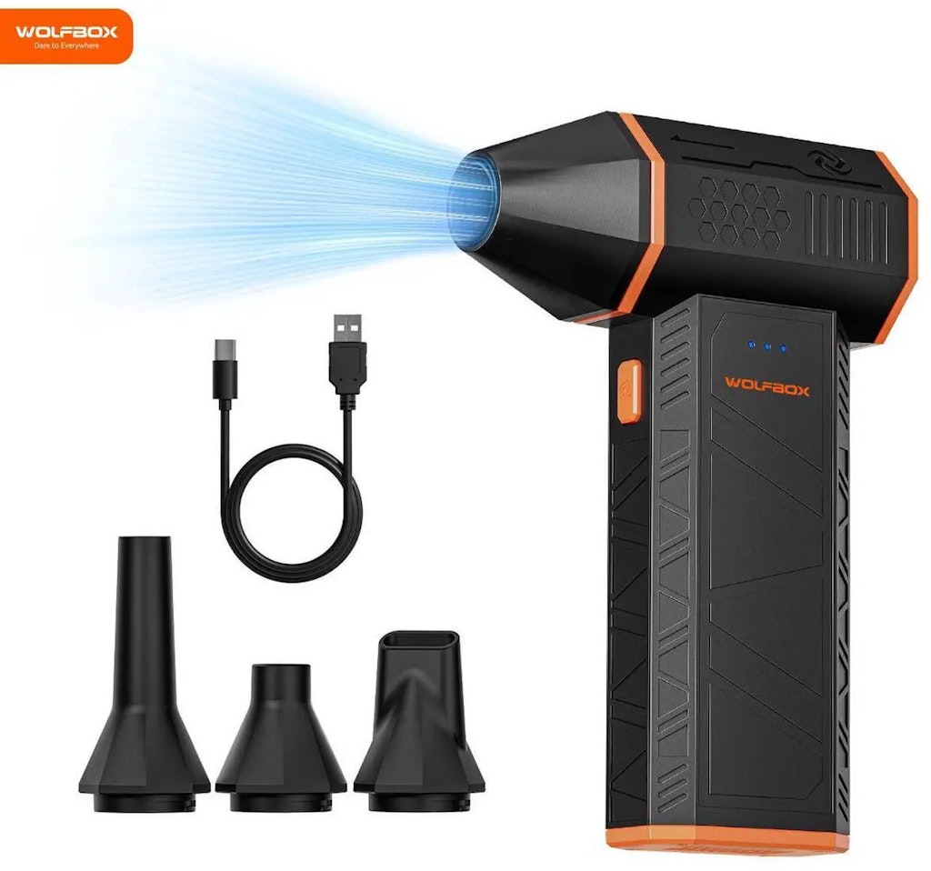 WolfBox MF50 Cordless Air Duster Blower: $34