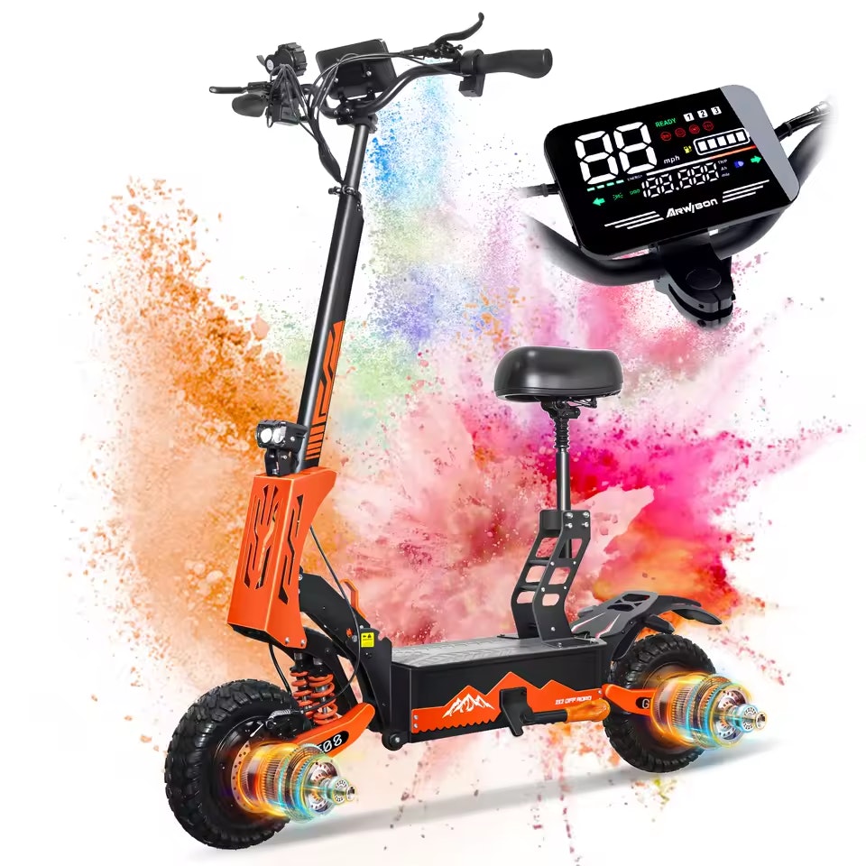 2,800W Dual-Motor Electric Scooter: $664.08 2,800W Dual-Motor Electric Scooter: $664.08