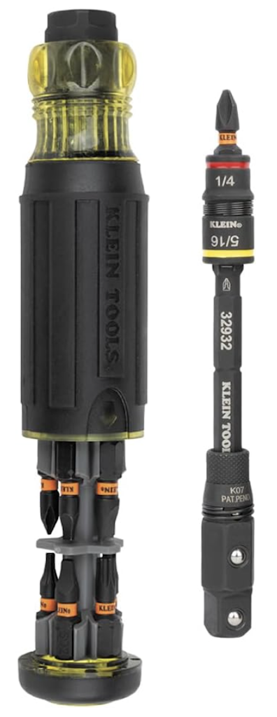 Klein Tools KNECT 16-in-1 Hybrid Screwdriver / Nut Driver: $23