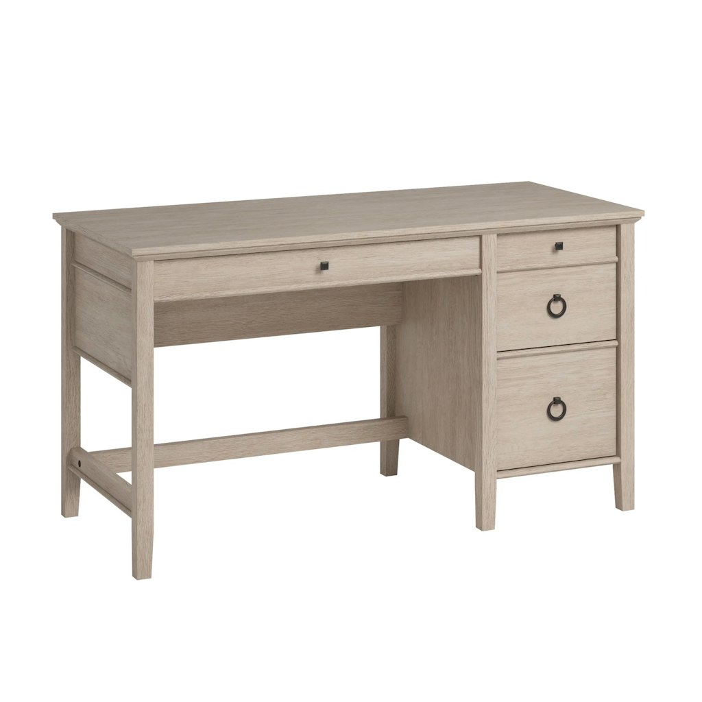 Sauder East Adara Single Pedestal Writing Desk: $146