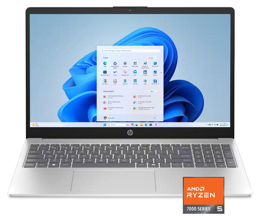 HP 6th-Gen. Ryzen 5 15.6" Touch Laptop: $320 HP 6th-Gen. Ryzen 5 15.6" Touch Laptop: $320