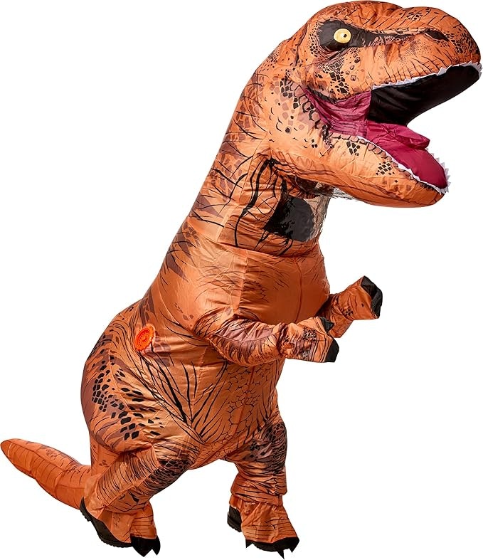 Rubie's Jurassic Adult Inflatable T-Rex Costume: $26 Rubie's Jurassic Adult Inflatable T-Rex Costume: $26
