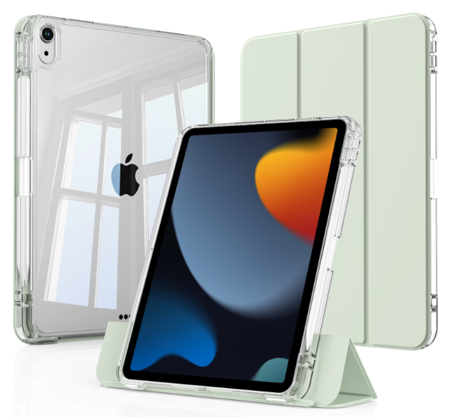 10.2" Transparent Back iPad Case: $11 10.2" Transparent Back iPad Case: $11