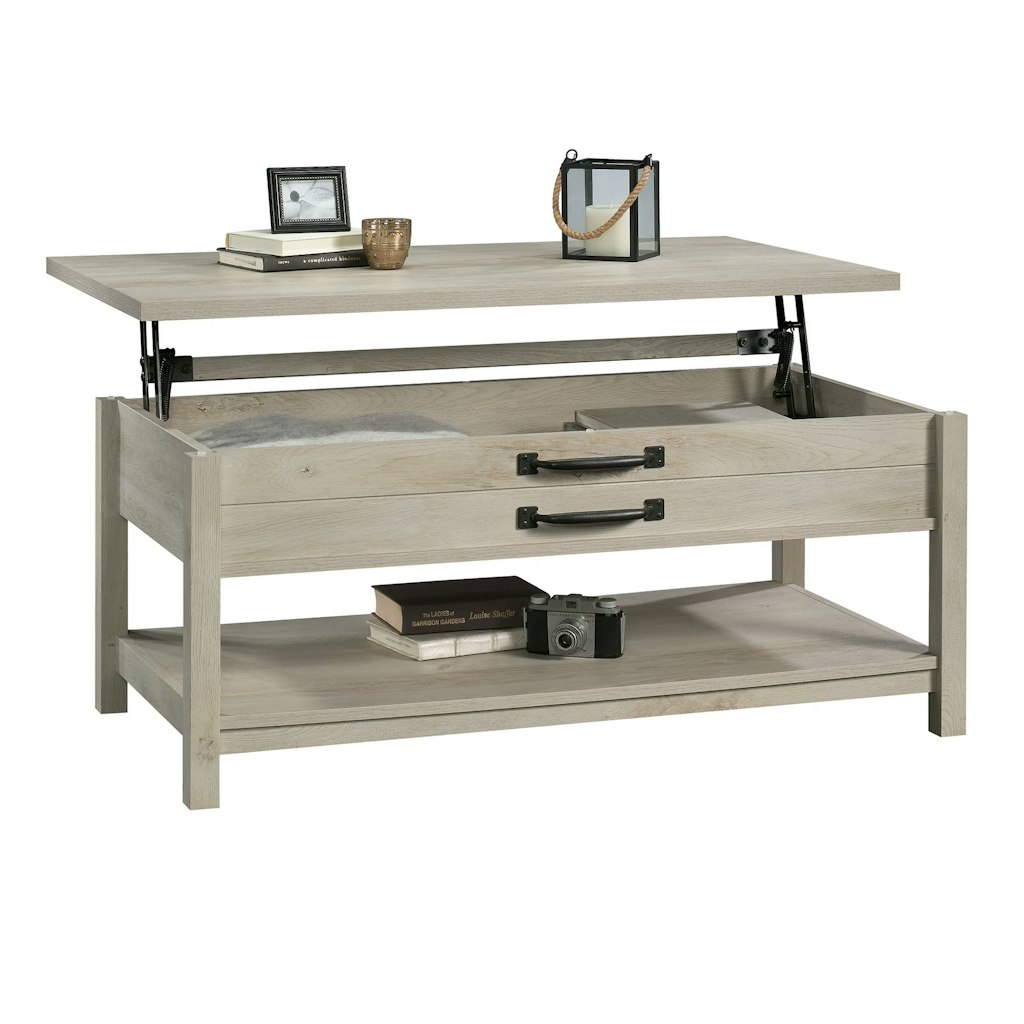 Better Homes & Gardens Modern Farmhouse Lift Top Coffee Table: $90 Better Homes & Gardens Modern Farmhouse Lift Top Coffee Table: $90