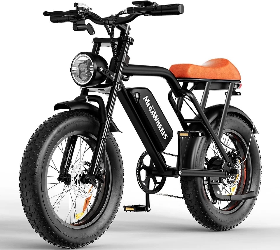 Megawheels 1500W 48V 20" Fat Tire Electric Mountain Bike: $477