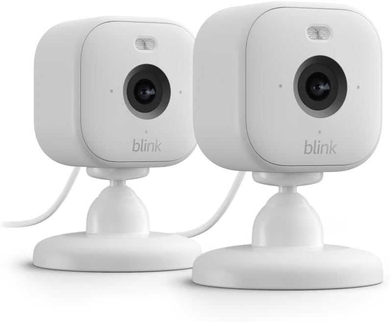 Blink Mini 1080p Indoor Plug-In Smart Security Camera 2-Pack: $27.99 Blink Mini 1080p Indoor Plug-In Smart Security Camera 2-Pack: $27.99