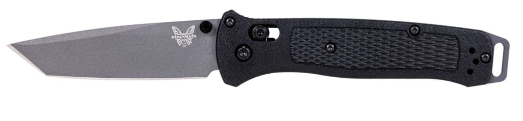 Benchmade Bailout Tanto Folding Knife: $150 Benchmade Bailout Tanto Folding Knife: $150