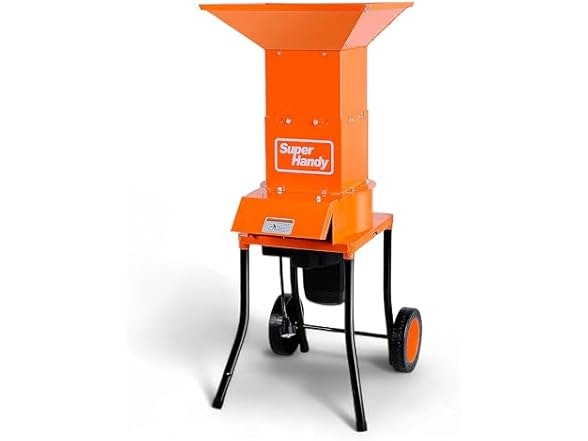 SuperHandy Electric Leaf Mulcher / Shredder: $210 SuperHandy Electric Leaf Mulcher / Shredder: $210