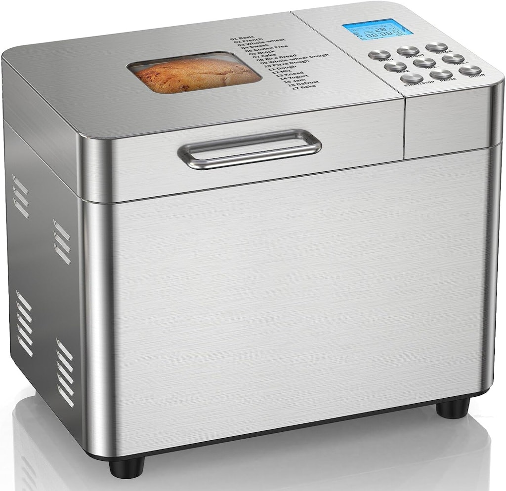 Automatic Stainless Steel Bread Maker: $99.99 Automatic Stainless Steel Bread Maker: $99.99
