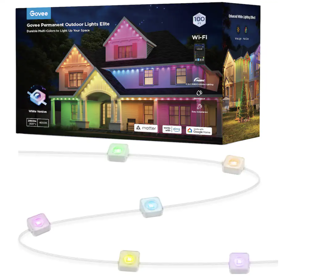 Govee 100-Foot Smart Outdoor String Lights: $200 Govee 100-Foot Smart Outdoor String Lights: $200