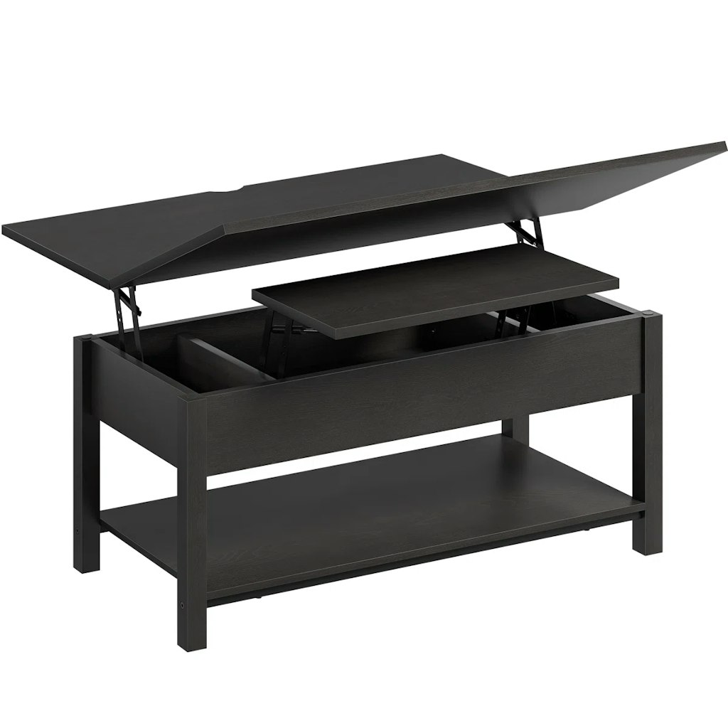 Gracie Oaks Torron 4-in-1 Multi-Fuction Lift Top Coffee Table with Storage: $144 Gracie Oaks Torron 4-in-1 Multi-Fuction Lift Top Coffee Table with Storage: $144