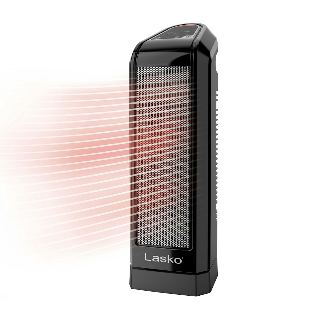 Lasko 16" 1500W Oscillating Ceramic Tower Space Heater: $39.97 Lasko 16" 1500W Oscillating Ceramic Tower Space Heater: $39.97