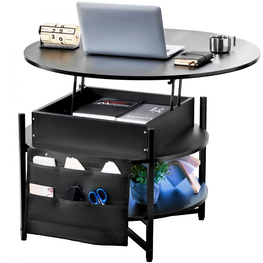 Vevor 35.3" Round Lift Top Coffee Table: $122 Vevor 35.3" Round Lift Top Coffee Table: $122