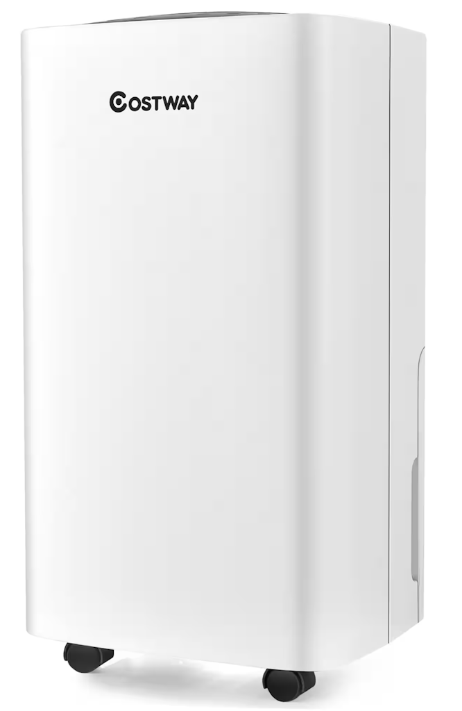 Costway 1,500 Sq. Ft. Portable 24-Pints Dehumidifier COST00681: $119.99 Costway 1,500 Sq. Ft. Portable 24-Pints Dehumidifier COST00681: $119.99