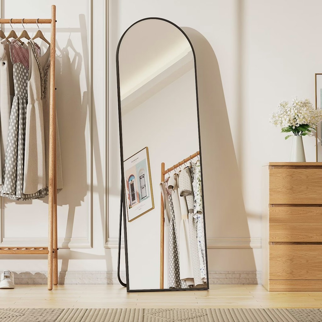 BeautyPeak Arched Full Length Standing Floor Mirror: from $30