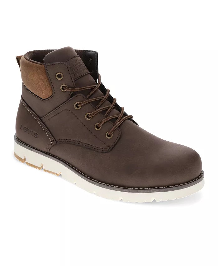 Levi's Men's Charles SH Lace-Up Boot: $34 Levi's Men's Charles SH Lace-Up Boot: $34