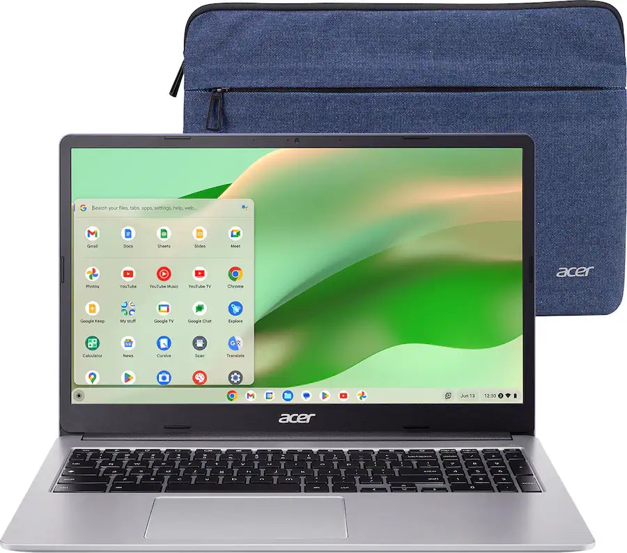 Acer Chromebook Celeron N4500 15.6" Laptop w/ Protective Sleeve: $129 Acer Chromebook Celeron N4500 15.6" Laptop w/ Protective Sleeve: $129
