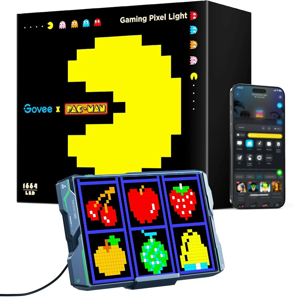 Govee x PAC-MAN Gaming Pixel Light: $81 Govee x PAC-MAN Gaming Pixel Light: $81