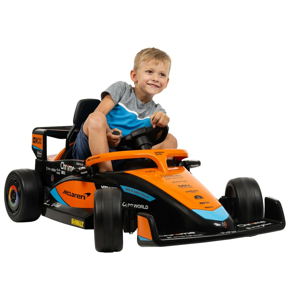 Huffy 12V McLaren Formula 1 Ride-On Car: $158 Huffy 12V McLaren Formula 1 Ride-On Car: $158