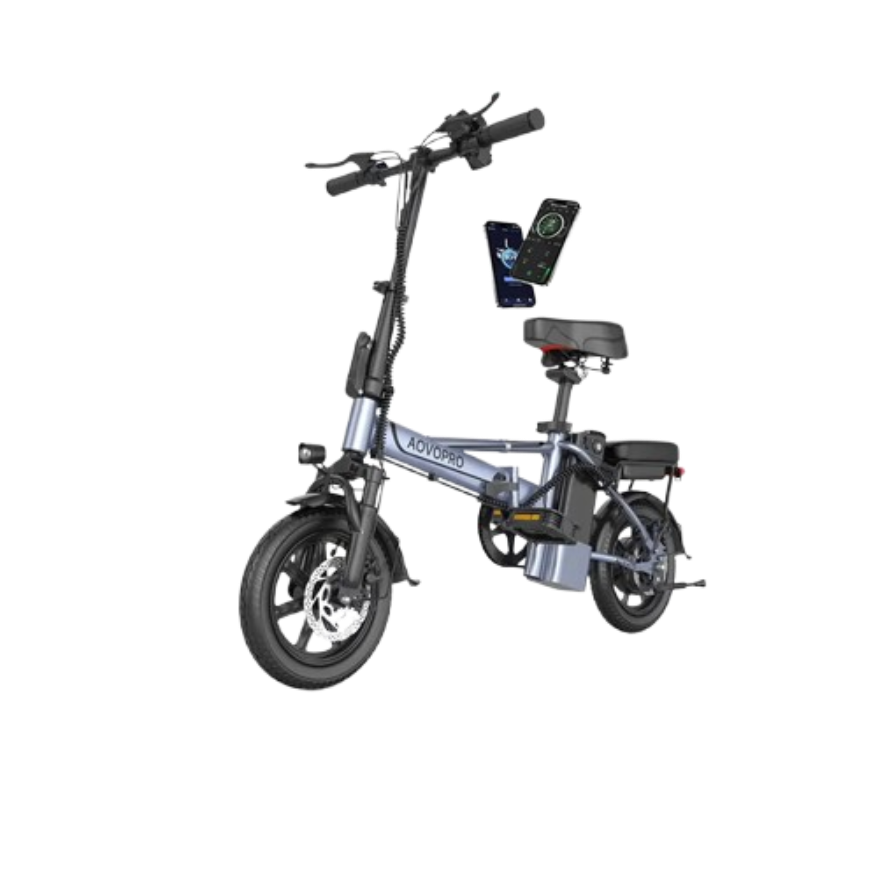 Aovopro EB60 500W Foldable Electric Bike: $213.40